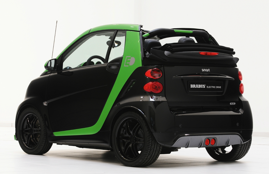 Brabus Smart for-two Electric Drive Photo Credit: Mercedes-Benz  