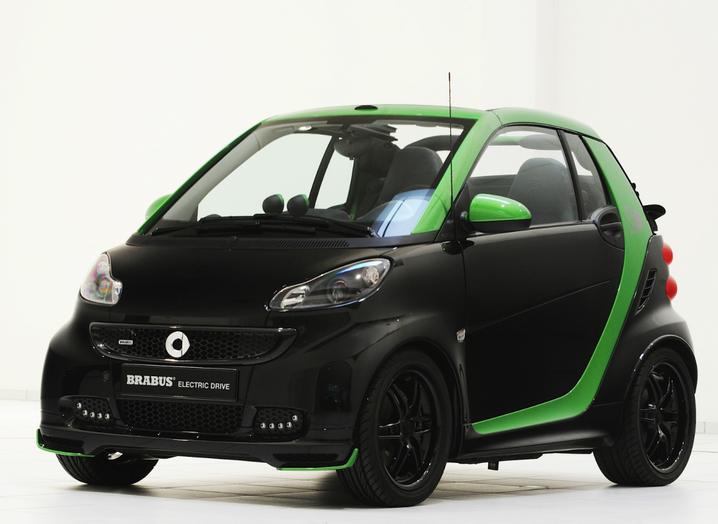 Brabus Smart for-two Electric Drive Photo Credit: Mercedes-Benz