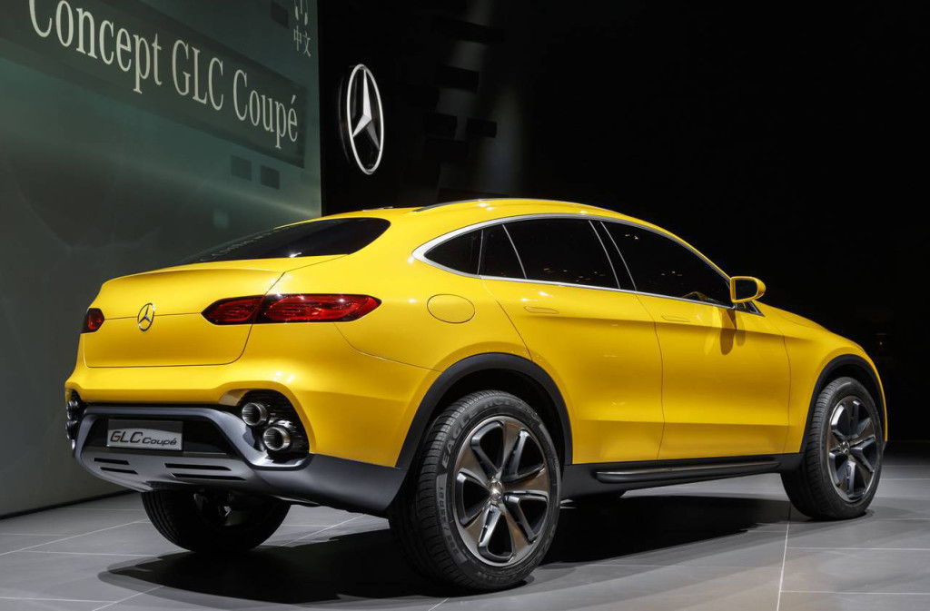 Mercedes-Benz GLC Coupé Concept  Photo Credit: Mercedes-Benz 