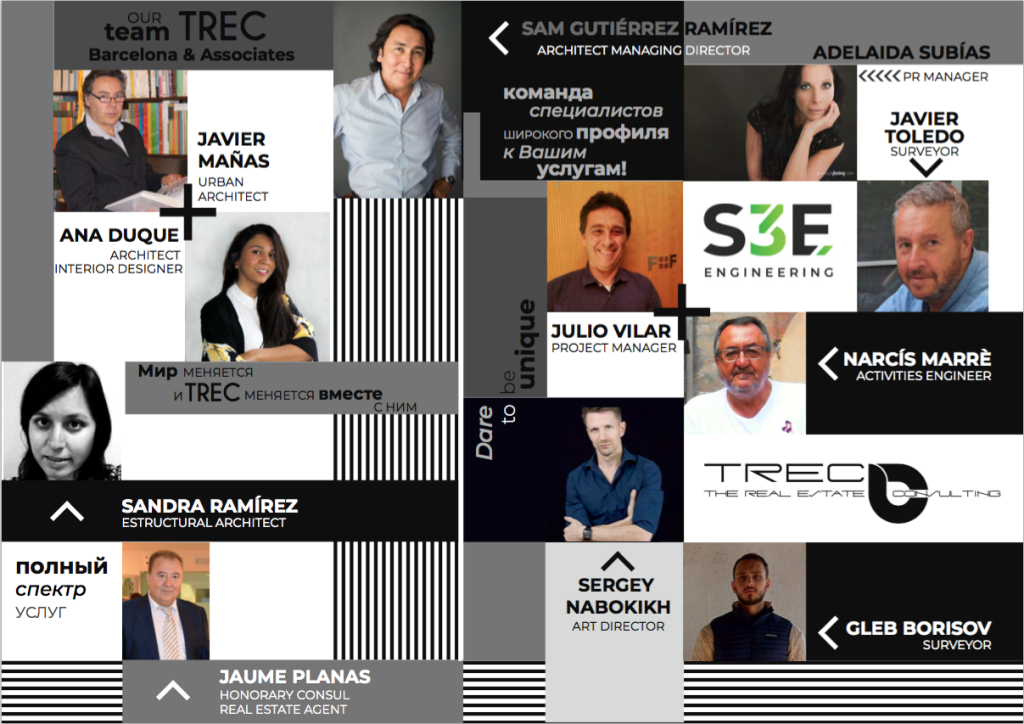 TREC Barcelona & Associates.  Part of the team.